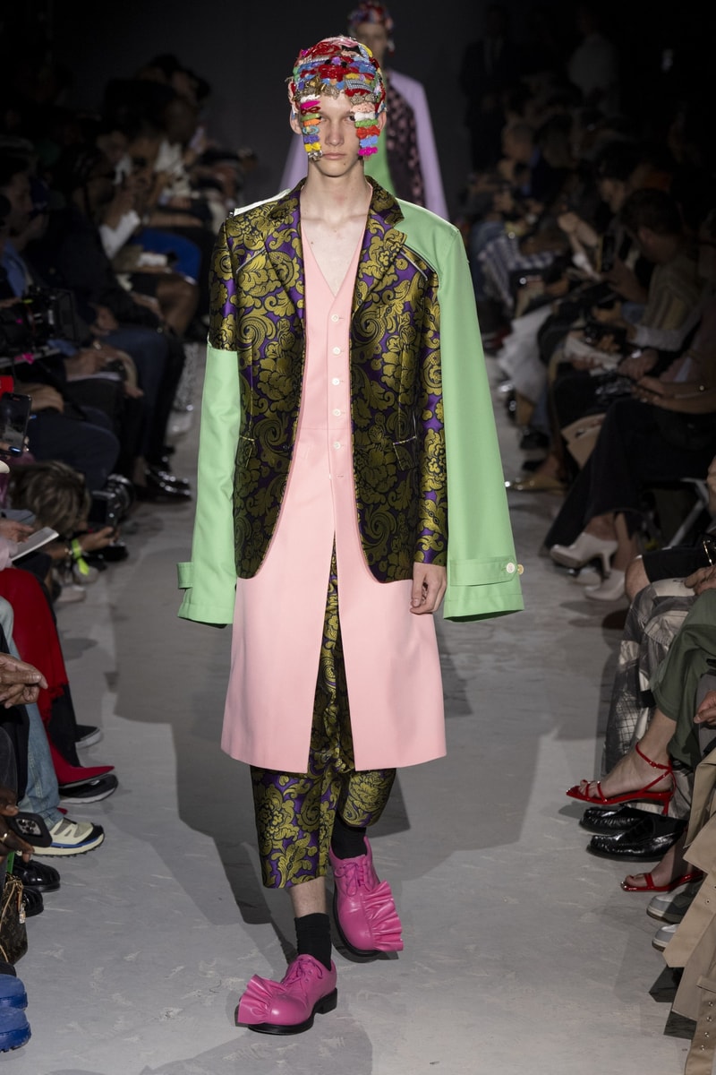 COMME des GARÇONS HOMME PLUS 2025 春夏系列大秀「The Hope of Light」登場
