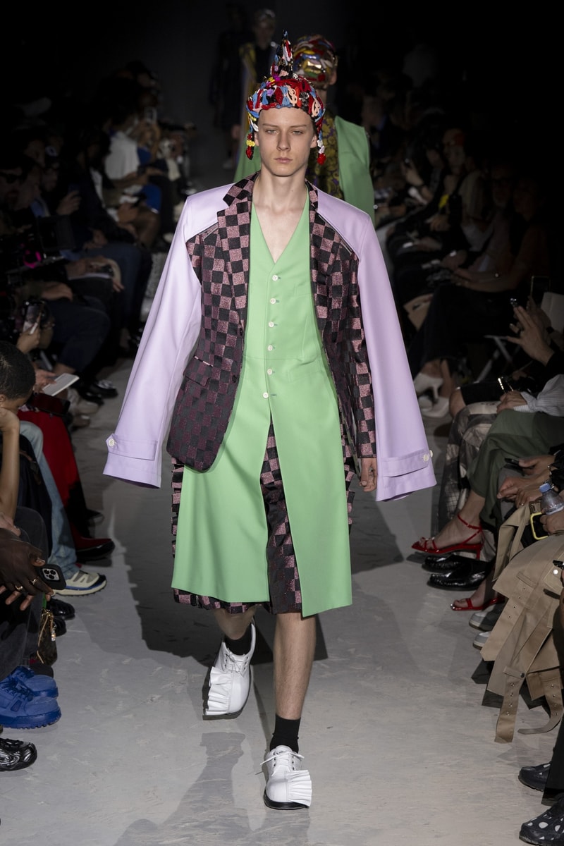 COMME des GARÇONS HOMME PLUS 2025 春夏系列大秀「The Hope of Light」登場