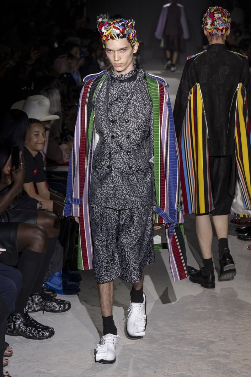 COMME des GARÇONS HOMME PLUS 2025 春夏系列大秀「The Hope of Light」登場