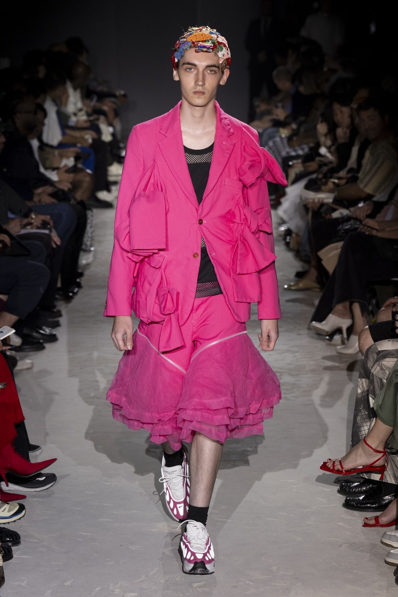 COMME des GARÇONS HOMME PLUS 2025 春夏系列大秀「The Hope of Light」登場