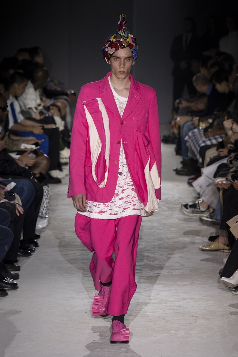 COMME des GARÇONS HOMME PLUS 2025 春夏系列大秀「The Hope of Light」登場