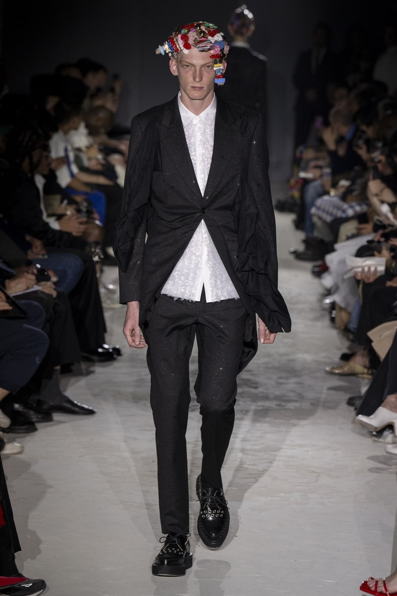 COMME des GARÇONS HOMME PLUS 2025 春夏系列大秀「The Hope of Light」登場