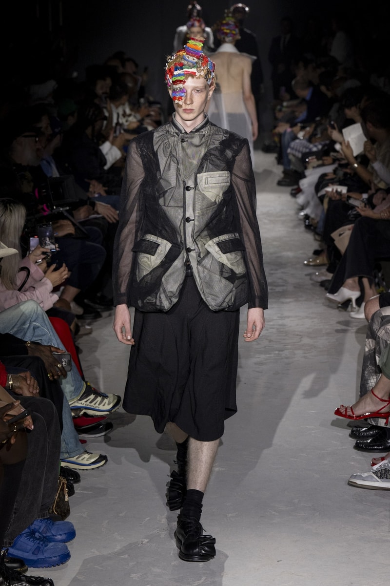 COMME des GARÇONS HOMME PLUS 2025 春夏系列大秀「The Hope of Light」登場