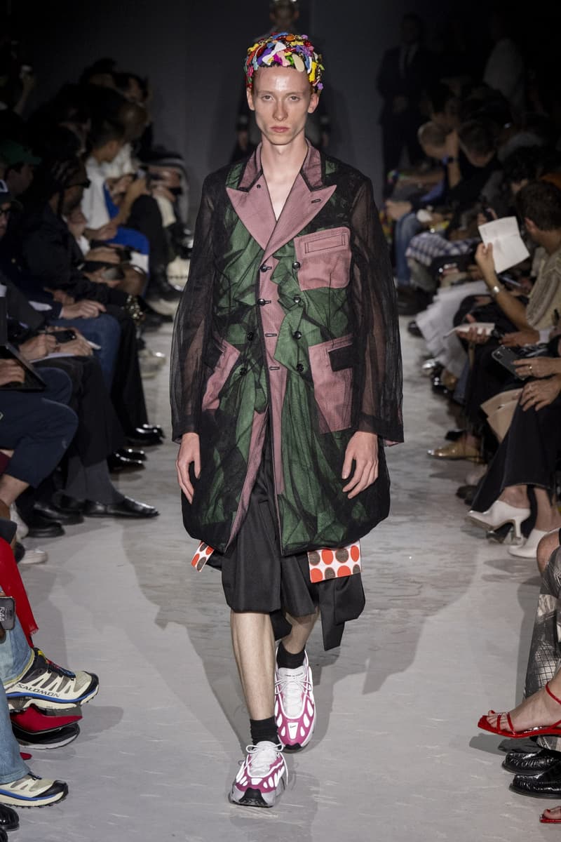 COMME des GARÇONS HOMME PLUS 2025 春夏系列大秀「The Hope of Light」登場