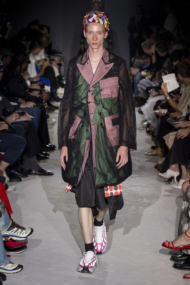 COMME des GARÇONS HOMME PLUS 2025 春夏系列大秀「The Hope of Light」登場