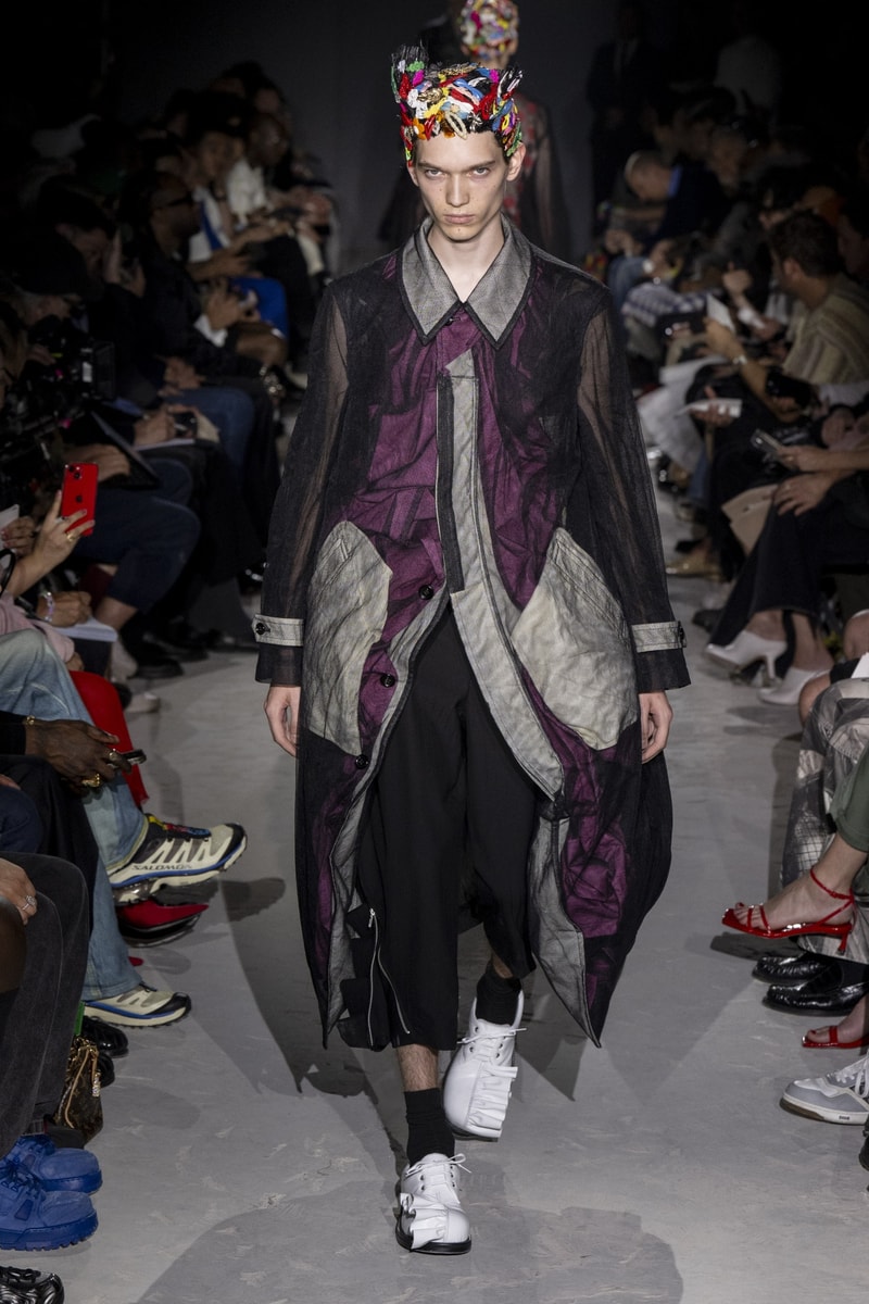 COMME des GARÇONS HOMME PLUS 2025 春夏系列大秀「The Hope of Light」登場