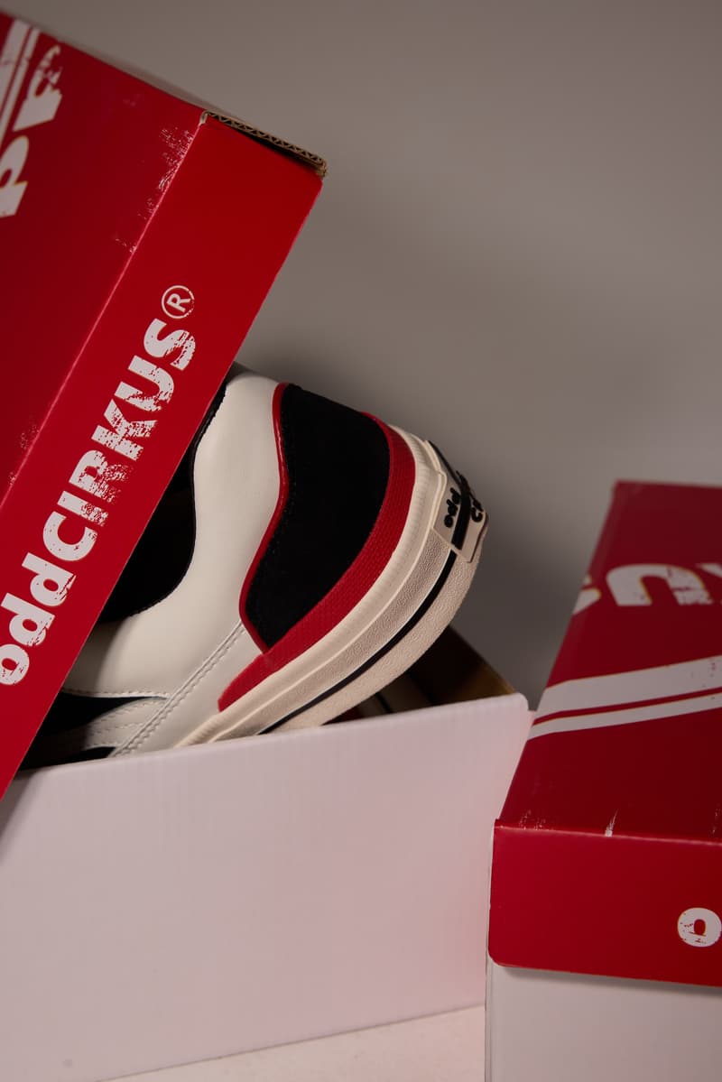 oddCIRKUS 推出全新 TRAPEZE 复古运动鞋系列