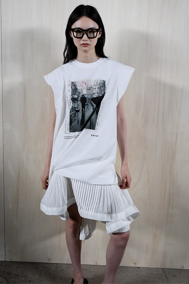 sacai 2025 春夏系列大秀登場