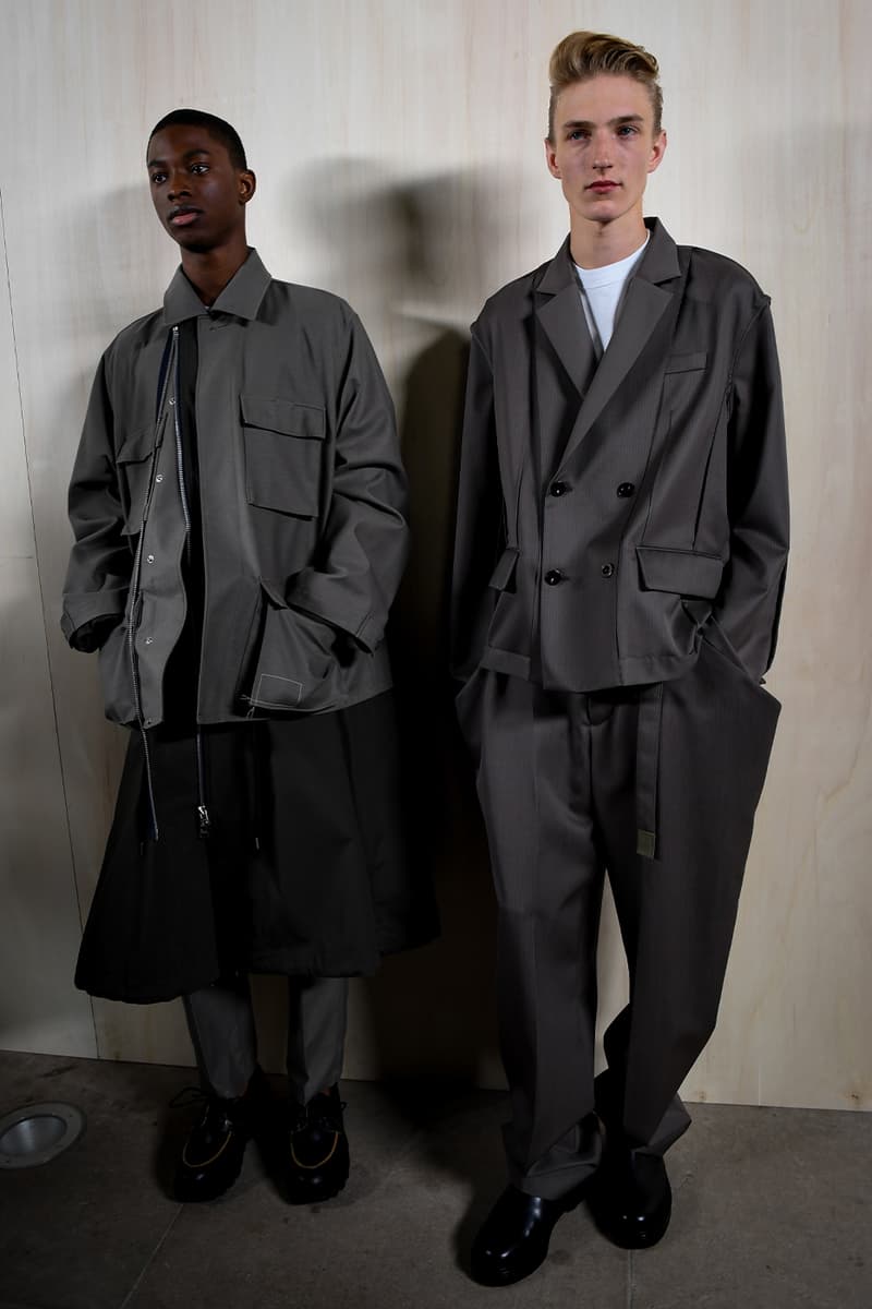 sacai 2025 春夏系列大秀登場