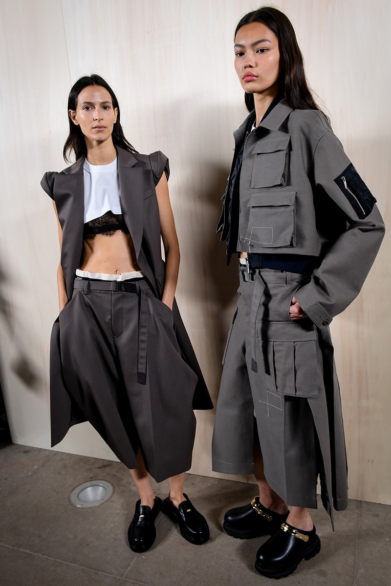 sacai 2025 春夏系列大秀登場