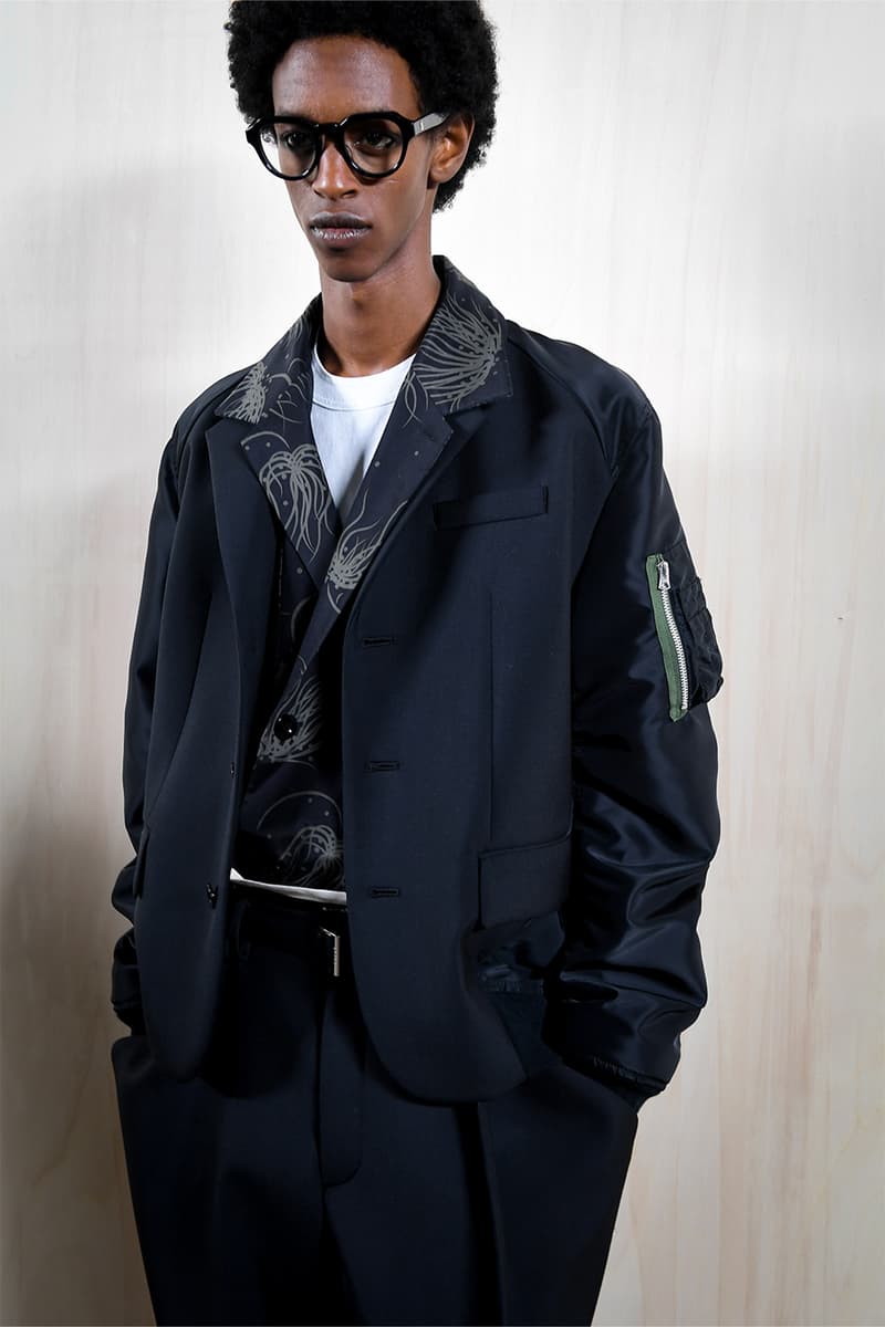 sacai 2025 春夏系列大秀登場