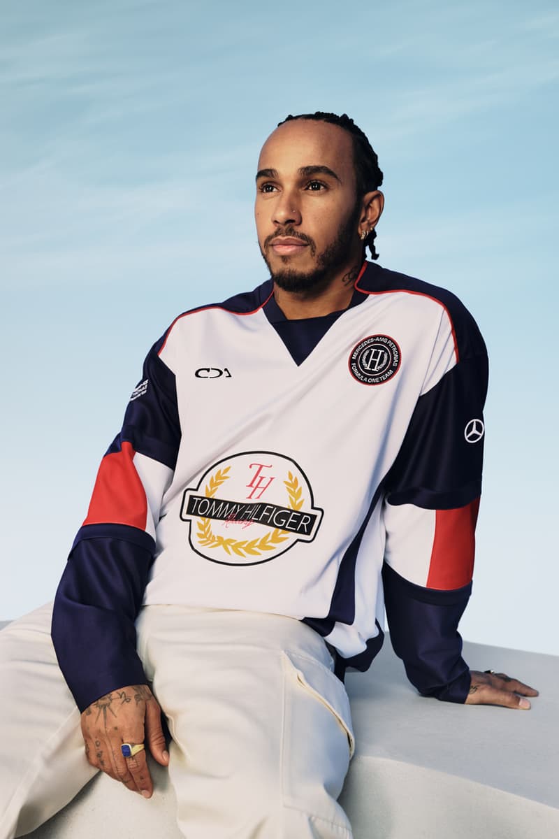 Tommy Hilfiger x Mercedes-AMG F1 x Clarence Ruth 三方聯名系列發佈