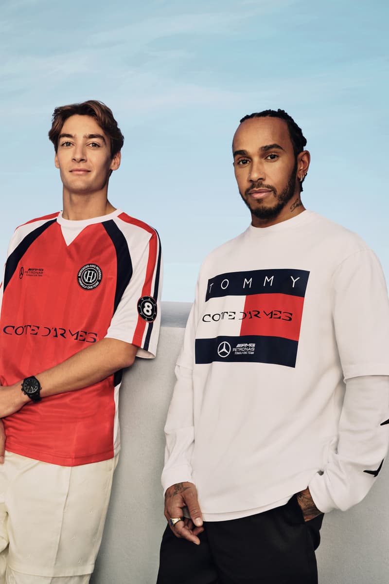 Tommy Hilfiger x Mercedes-AMG F1 x Clarence Ruth 三方聯名系列發佈