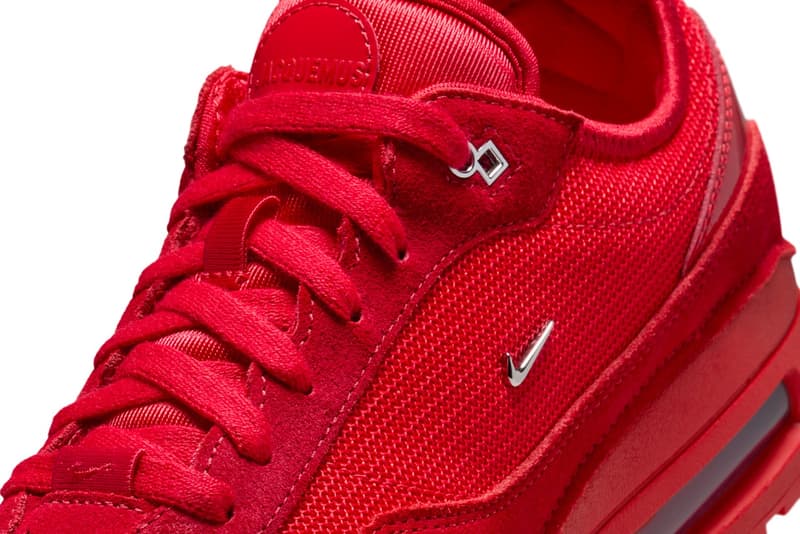 Jacquemus x Nike Air Max 1 '86 全紅配色聯名鞋款官方圖輯發佈