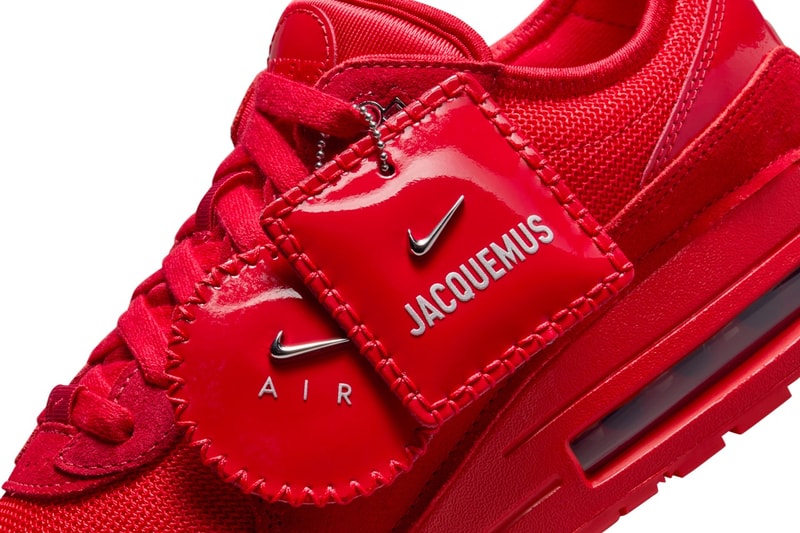 Jacquemus x Nike Air Max 1 '86 全紅配色聯名鞋款官方圖輯發佈
