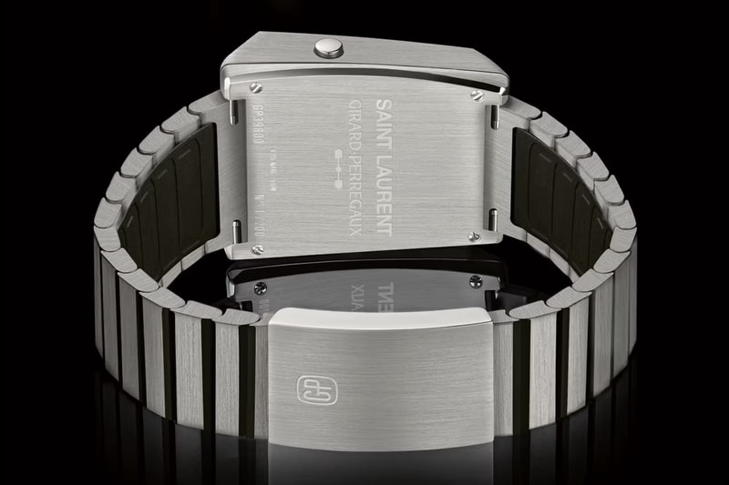 Girard-Perregaux 攜手 Saint Laurent 推出第二回聯名錶款