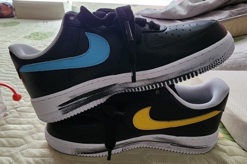率先近賞 PEACEMINUSONE x Nike Air Force 1 Low 第三回联名鞋款「Paranoise 3.0」