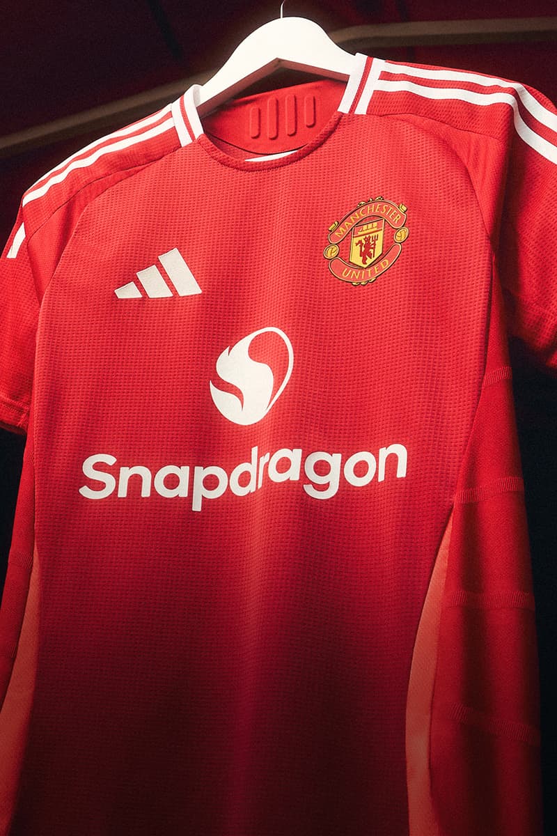 adidas 携手 Manchester United 发布 2024/2025 赛季主场球衣 