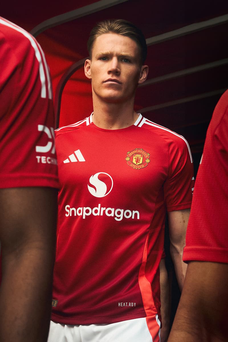 adidas 携手 Manchester United 发布 2024/2025 赛季主场球衣 