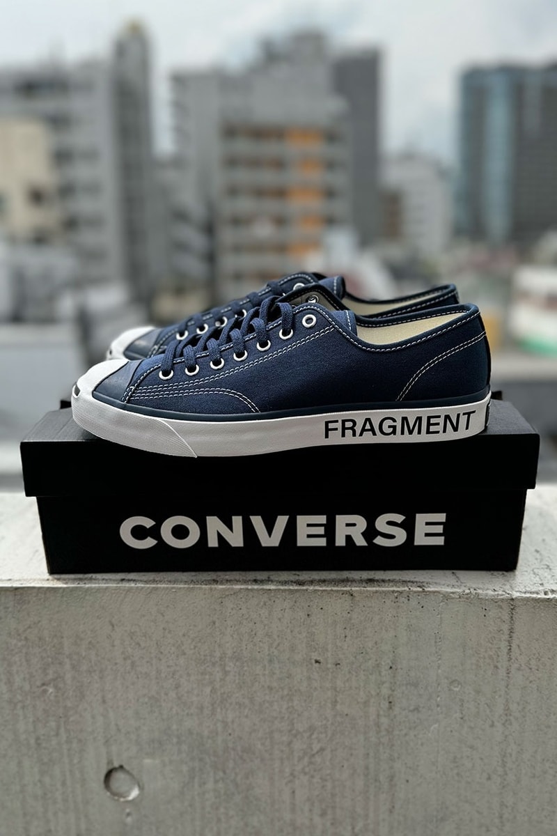 fragment design x Converse Jack Purcell 全新聯名鞋款率先曝光