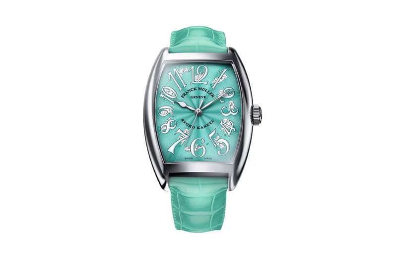 瑞士錶廠 Franck Muller 攜手藝術家金田涼子推出全新 Cintrée Curvex 聯名錶款