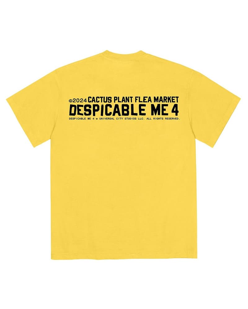 Cactus Plant Flea Market 攜手《Despicable Me 4》推出全新聯名系列