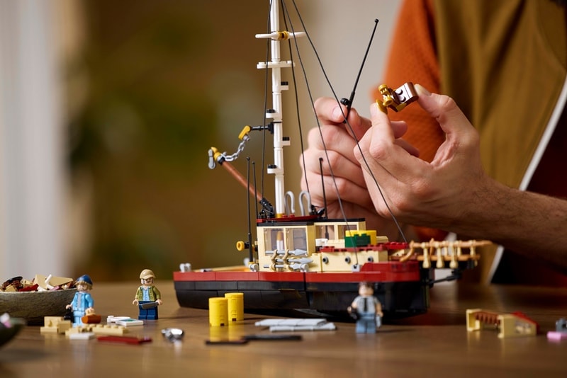 LEGO Ideas 推出經典電影《大白鯊 JAWS》全新積木模型套裝