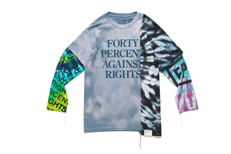 西山徹主理品牌 FORTY PERCENT AGAINST RIGHTS 藝術展登場