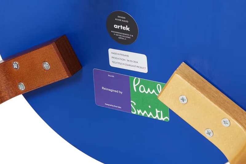 Paul Smith 攜手 Artek 推出全新家具系列