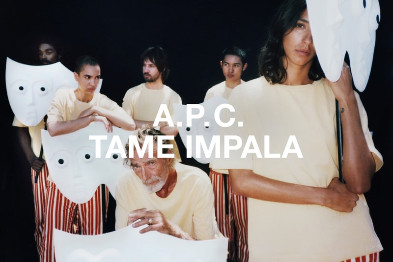 A.P.C. 攜手迷幻搖滾乐队 Tame Impala 推出全新聯名膠囊系列
