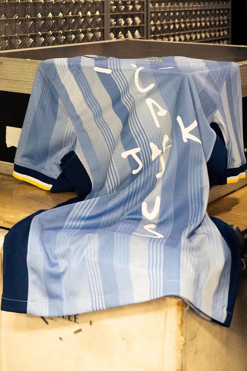 近賞 Travis Scott x Tottenham Hotspur 全新聯名球衣