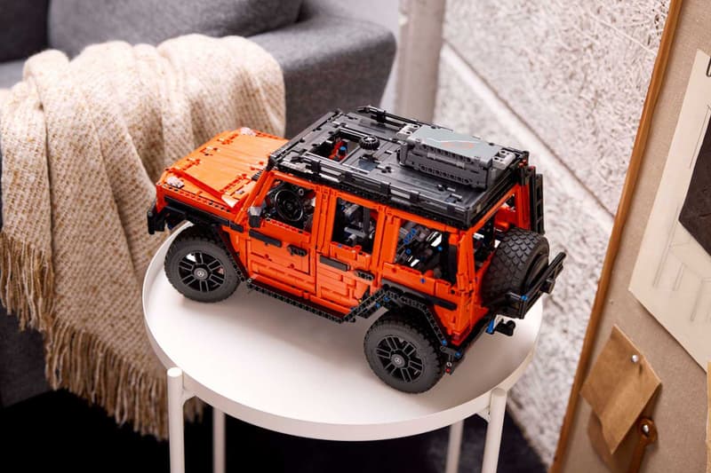 LEGO Technic 推出全新 Mercedes-Benz G-Class 賽車積木模型