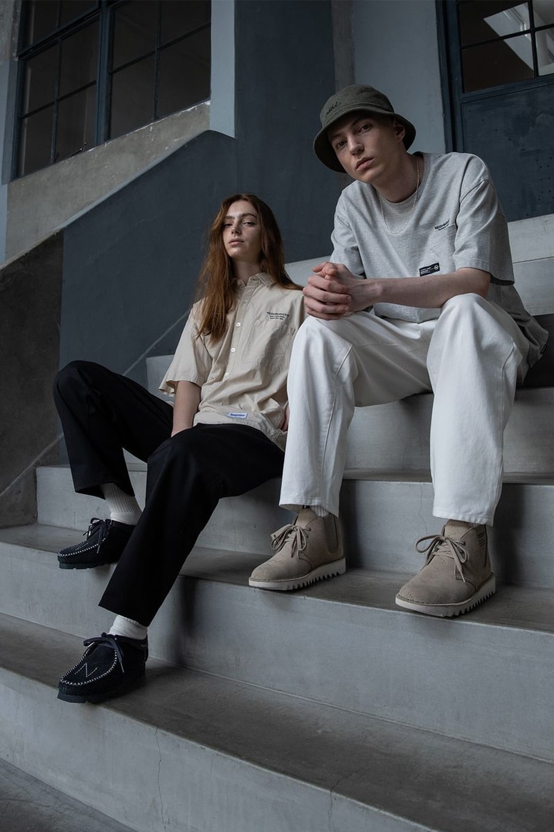 NEIGHBORHOOD x Clarks Originals 最新联名系列鞋款发布
