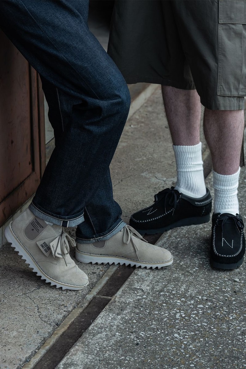NEIGHBORHOOD x Clarks Originals 最新联名系列鞋款发布