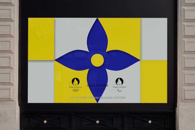 Louis Vuitton 呈现特别橱窗迎接 2024 巴黎奥运会