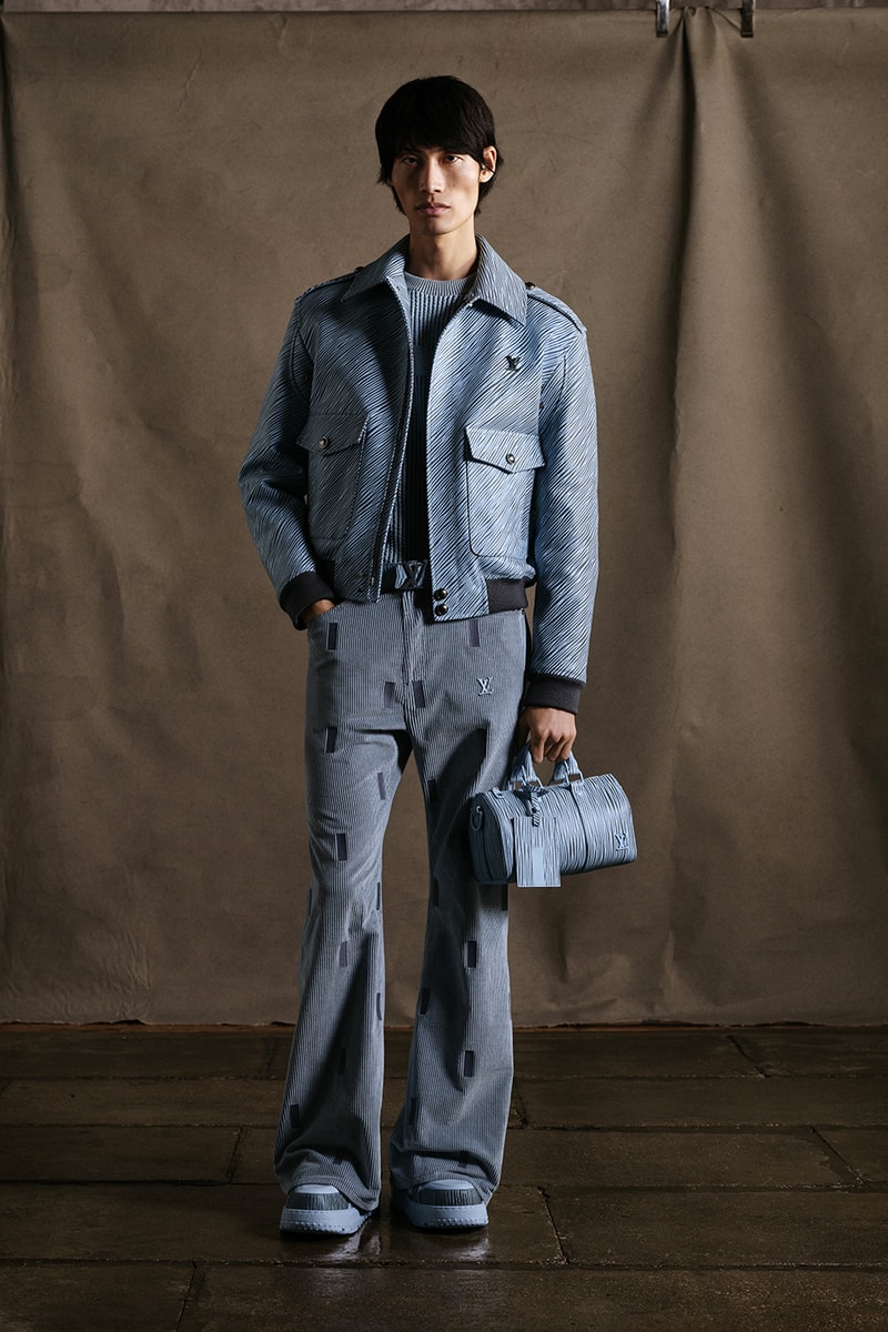 Louis Vuitton 创意总监 Pharrell Williams 释出其首次设计的秋冬男装系列单品