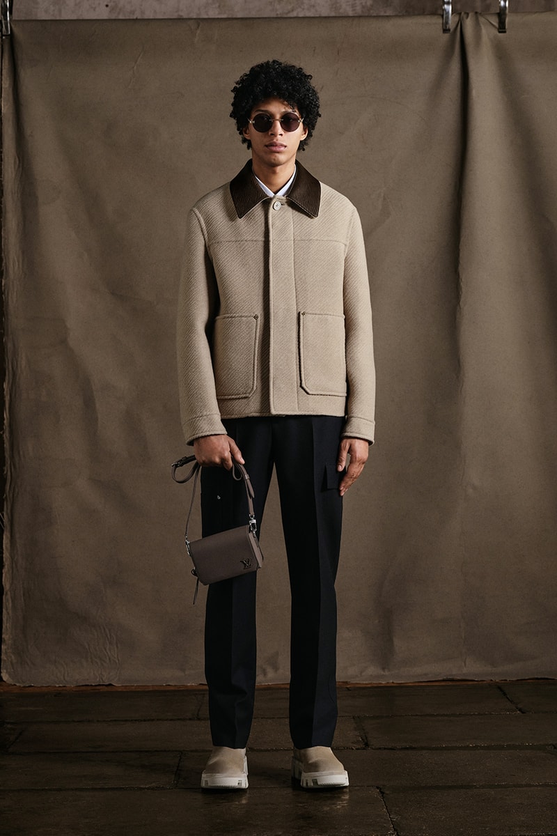 Louis Vuitton 创意总监 Pharrell Williams 释出其首次设计的秋冬男装系列单品