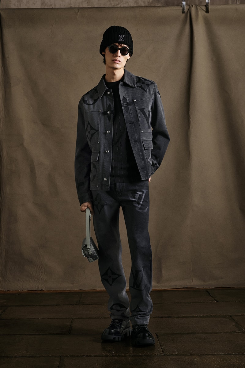 Louis Vuitton 创意总监 Pharrell Williams 释出其首次设计的秋冬男装系列单品