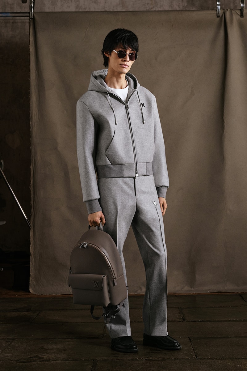 Louis Vuitton 创意总监 Pharrell Williams 释出其首次设计的秋冬男装系列单品