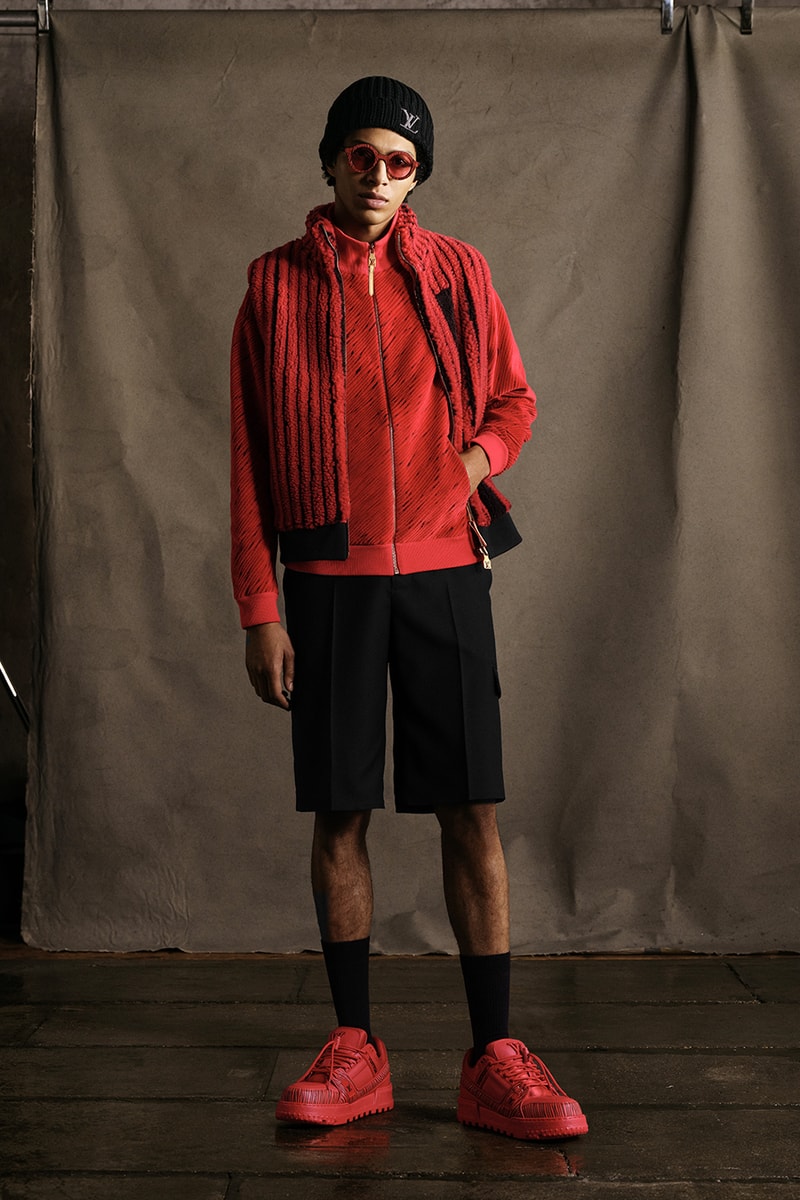 Louis Vuitton 创意总监 Pharrell Williams 释出其首次设计的秋冬男装系列单品