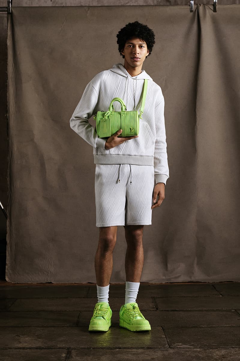 Louis Vuitton 创意总监 Pharrell Williams 释出其首次设计的秋冬男装系列单品