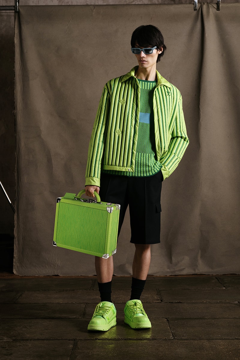 Louis Vuitton 创意总监 Pharrell Williams 释出其首次设计的秋冬男装系列单品