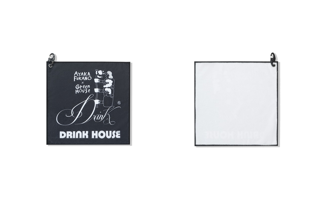 GREEN HOUSE x AYAKA FUKANO 打造「DRINK HOUSE」联名系列