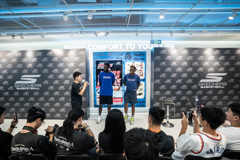 SKECHERS 携 Julius Randle & Terance Mann 开启中国行活动