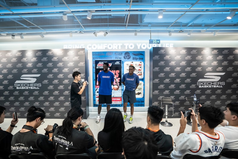 SKECHERS 携 Julius Randle & Terance Mann 开启中国行活动