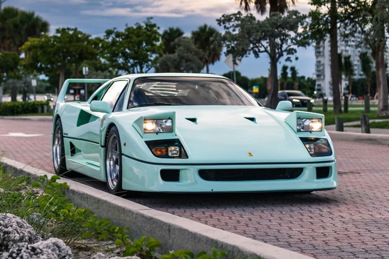 極稀有塗裝 1991 Ferrari F40「Minty Forty」即將展開拍賣