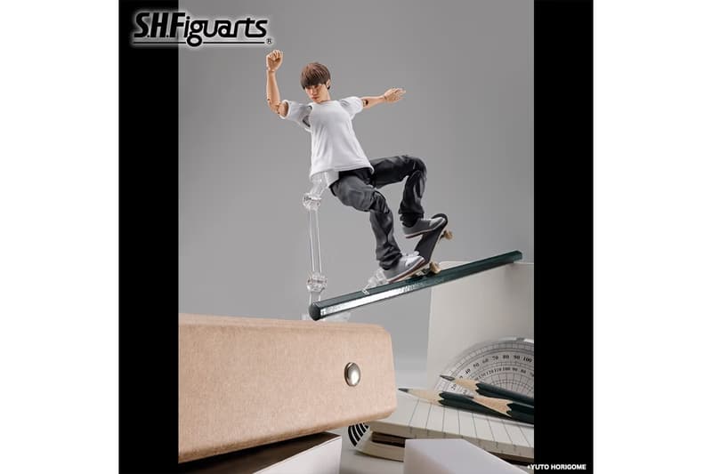 身穿白衣黑褲造型，S.H.Figuarts 推出堀米雄斗可動人偶