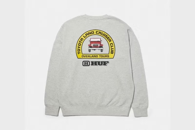 HUF 攜手 Toyota 打造全新联名系列