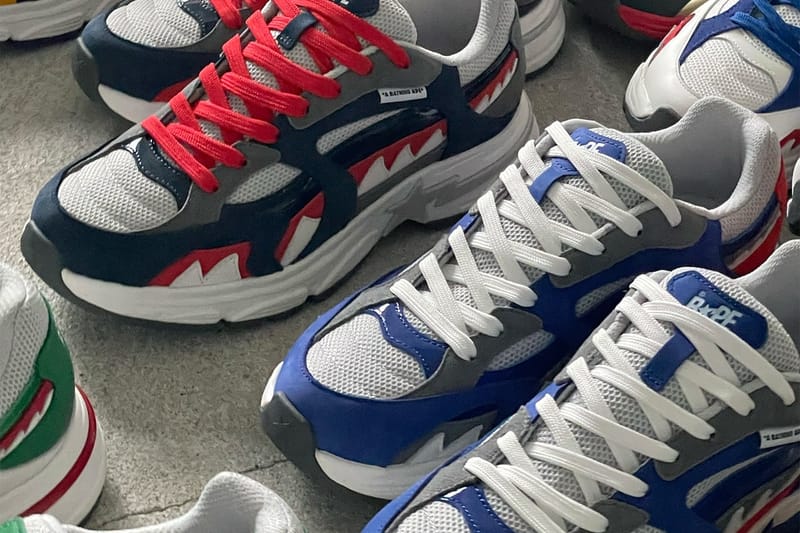 A BATHING APE®️ 最新鞋款型號 SHARK STA 率先曝光
