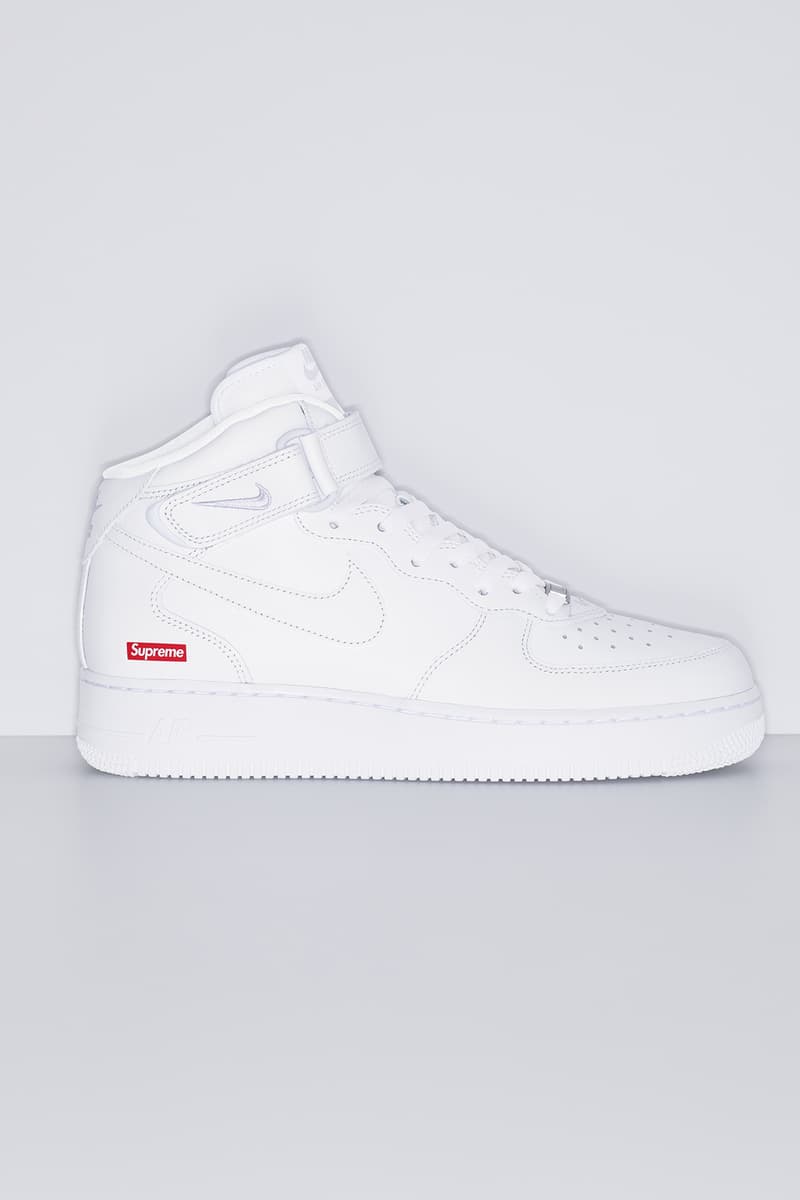 Supreme x Nike Air Force 1 Mid 登场